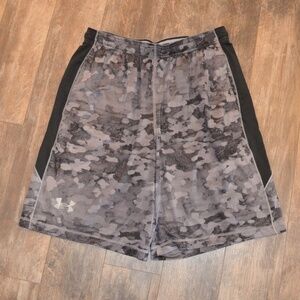 Under Armor Black Camo Shorts